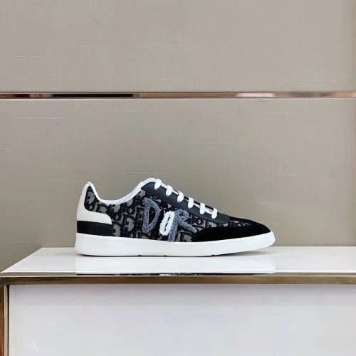 Dior B27 Low Top Oblique Black/White - image