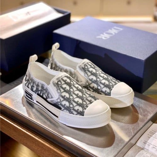Dior B23 High Top Oblique White/Beige - image