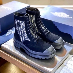Dior Explorer Boot Oblique Black