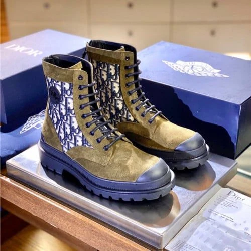 Dior Explorer Boot Oblique Brown - image