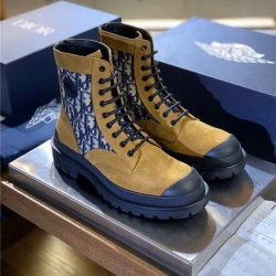 Dior Explorer Boot Oblique Khaki/Brown