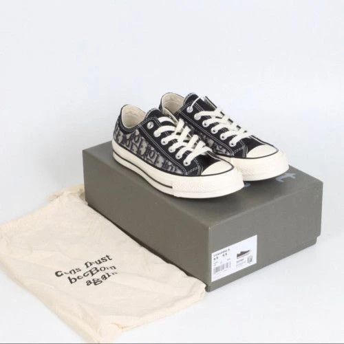 Dior B23 High Top Oblique Dark Gray - image