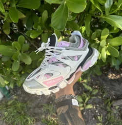 Balenciaga Track Sneaker "White/Pink"