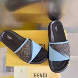 Fendi Дамски чехли Spy Blue