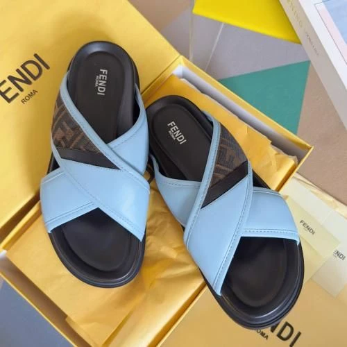 Fendi Women's Slipper "Spy Light Blue" - image