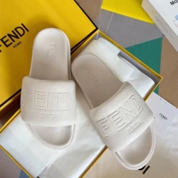 Fendi Дамски чехли Forever White