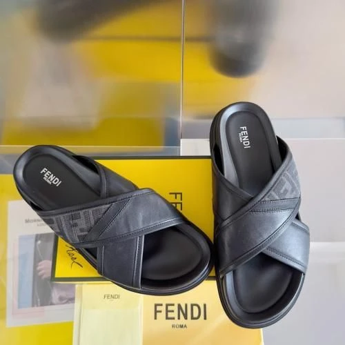 Fendi Men's Slipper "Spy Navy" - image