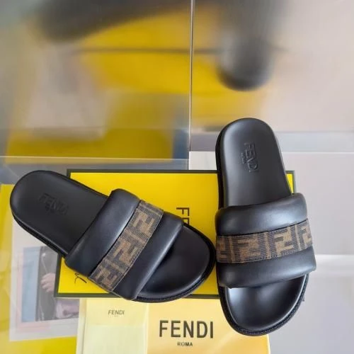 Fendi Men's Slipper "Spy Brown" - image