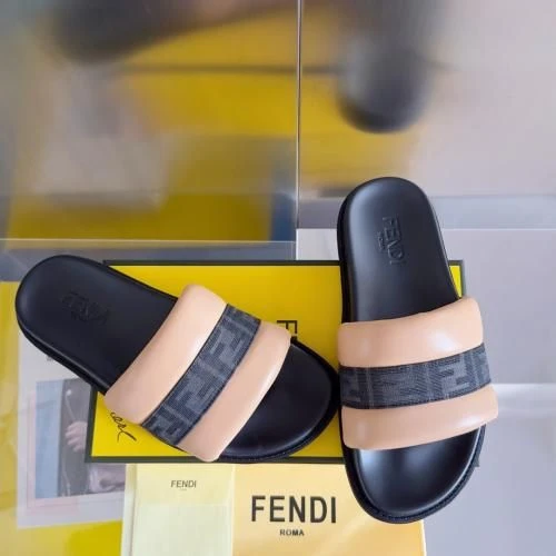 Fendi Women's Slipper "Spy Brown" - image