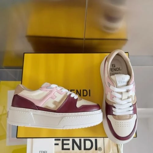 Fendi Match "White/Burgundy" - image