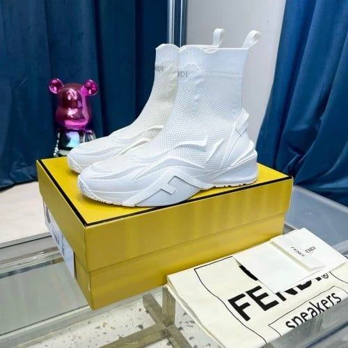 Fendi Sock "Sneaker White" - image