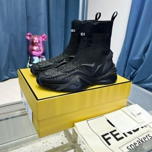 Fendi Sock "Sneaker Black" - image