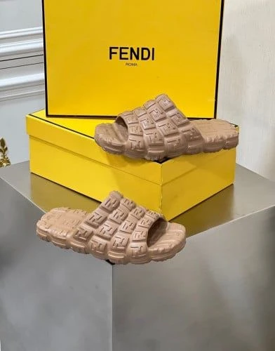 Fendi Women's Slipper "Spy Beige FF" - image