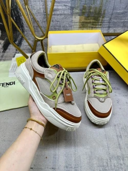 Fendi Men Casual "Brown Beige Green V1"