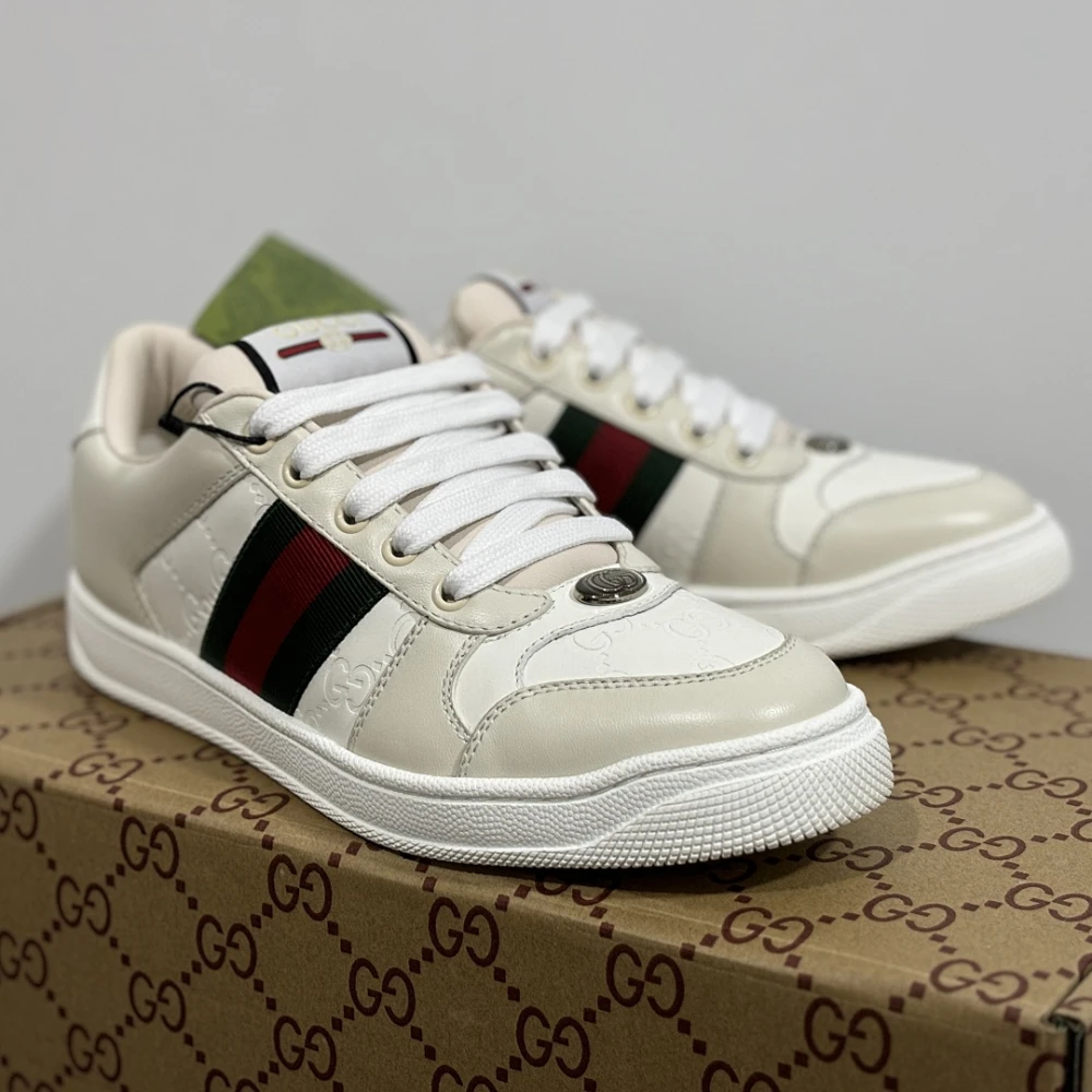 Gucci Screener Sneaker White - image
