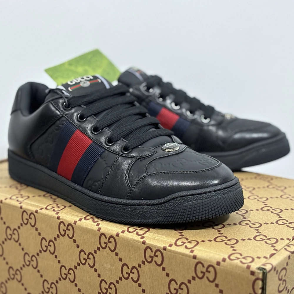 Gucci Screener Sneaker Black - image
