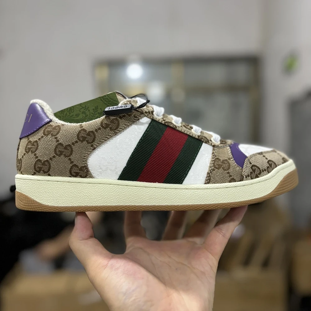 GG Screener Sneaker - Purple GG - image