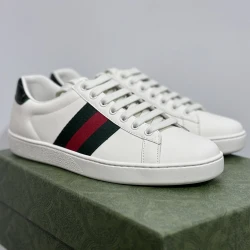 GG Ace Sneaker - White