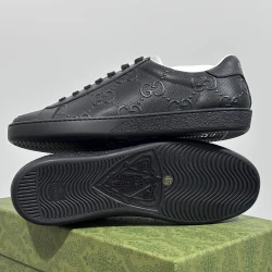 GG Ace Sneaker - Black