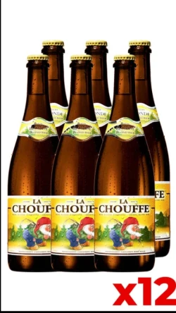 12pcs La Chouffe blonde 750ml 8%