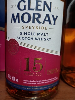 Glen Moray 15 year's old