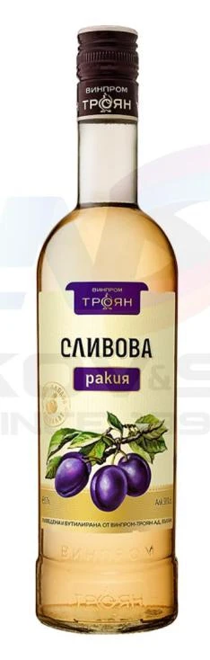 Троянска сливова ракия 0,7л 38% - image