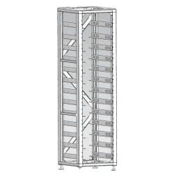 DEYE BOS-A Rack14 – Високоволтов батериен шкаф (HV), модулен, мащабируем и надежден
