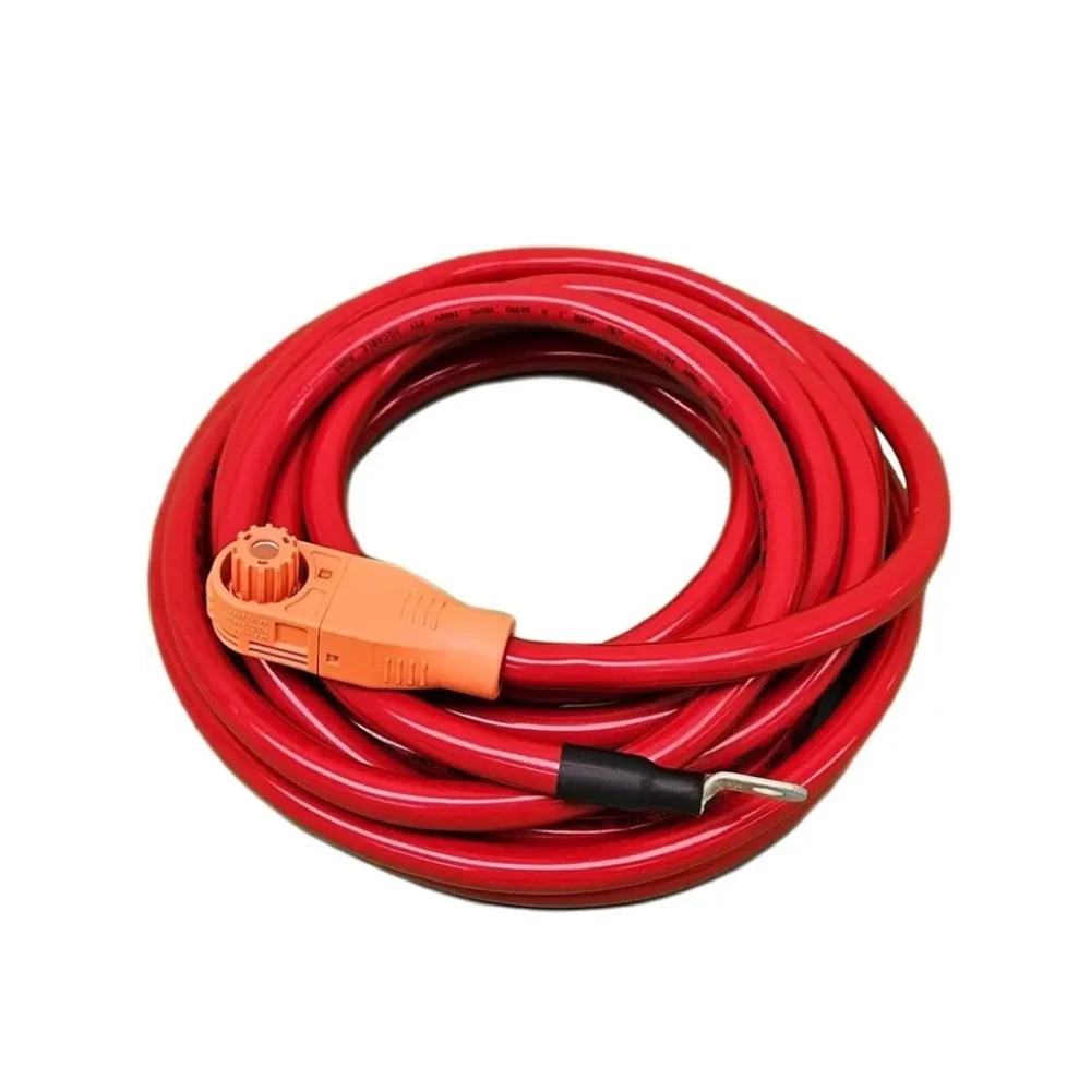 DEYE Захранващ кабел | 5 м | Положителен полюс | 1000V | 4AWG | За PCS 30–50 kW - image