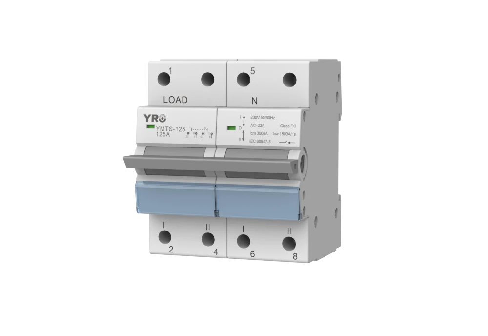 Механичен ум шалтер 125A 230V MTS manual transfer switch - image