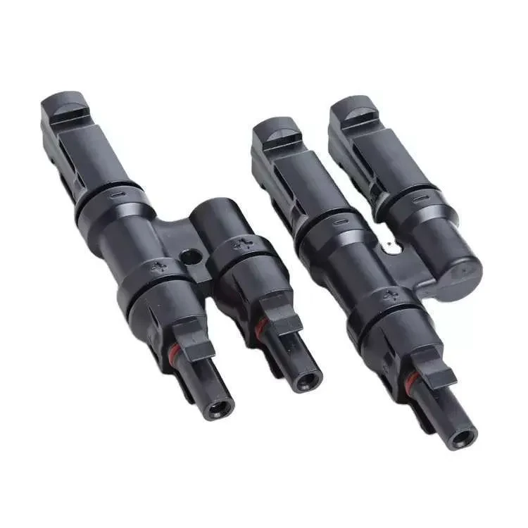 MC4 паралелно свързване Т type Комплект 1000v 30A т соларни конектори за - image