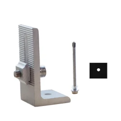 L планка за монтаж на соларни панели с M8 по 25mm+RUBBER PAD+SCREW SKU 9609 OPTONICA