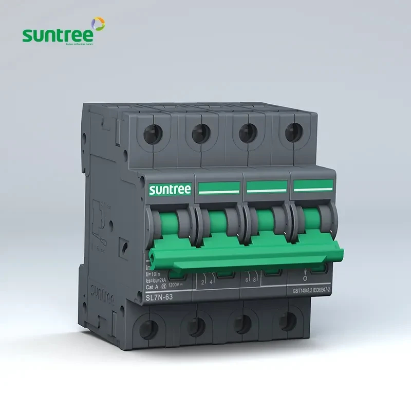 SUNTREE DC MCB 20A 1200V 4P Автоматичен предпазител за фотоволтаици - image