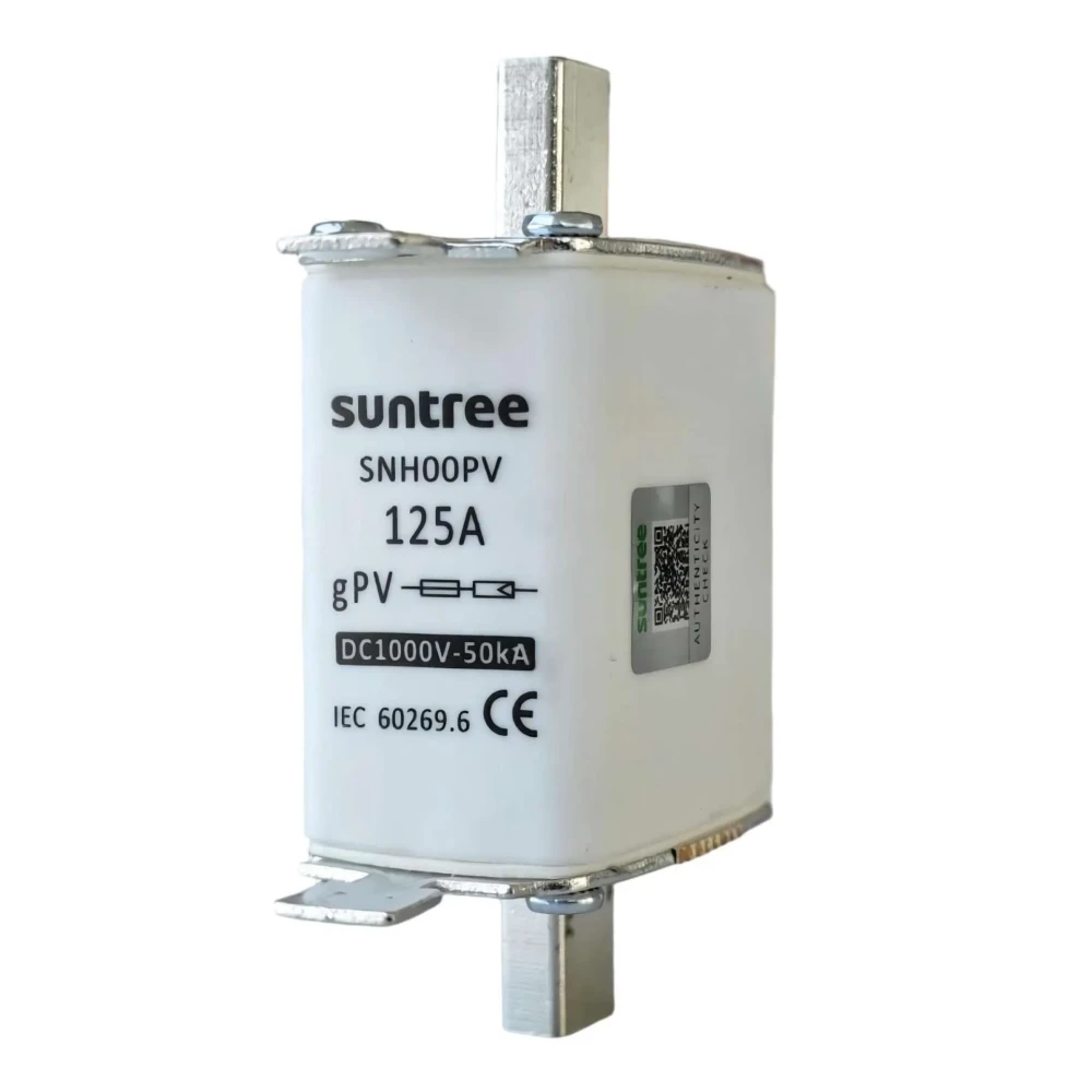 DC Стопяем предпазител 125A DC1000V NH00 - image