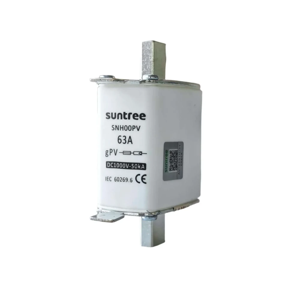 DC Стопяем предпазител 63A DC1000V NH001 - image