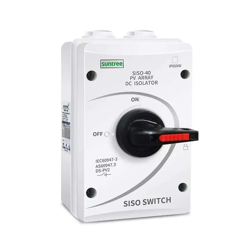 SUNTREE DC изолатор за соларни панели 1200v 32A IP66 Водоустойчив - image