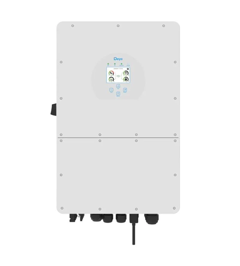 Deye Високоволтов Трифазен Хибриден Инвертор On-Grid/Off-Grid 8kW с WiFi антена - image