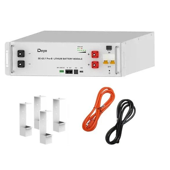 Батерия за Соларни Системи DEYE SE-G5.1 PRO-B LiFePO4 LV 5.1kWh - image