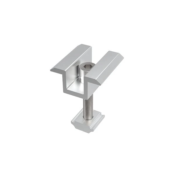 Болт + Планка М8х25mm за Соларен Панел 30mm - image