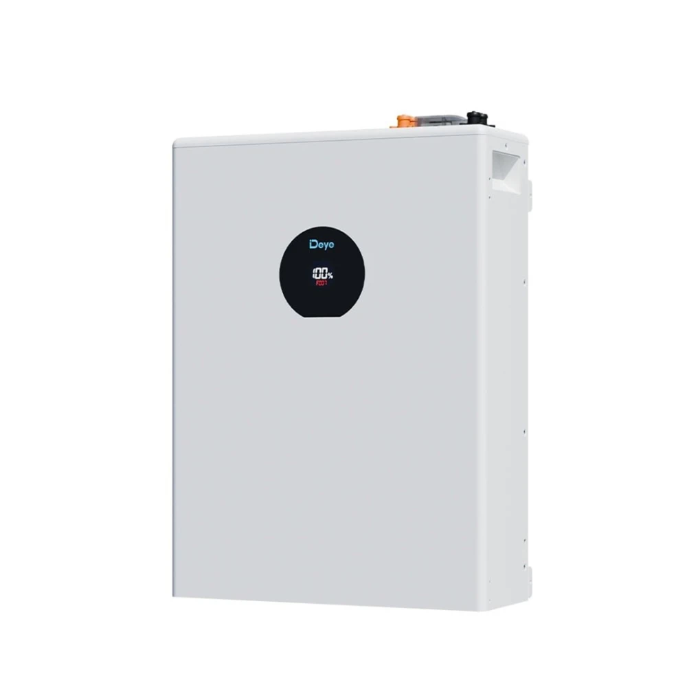 DEYE Pro-C LV 5.12 (kWh) Включва паралелен кабел и комуникационен кабел, захранващи кабели, обикновен стелаж LV - image
