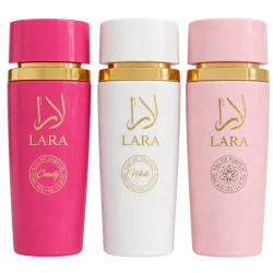 Арабски парфюми - Тройно комбо Lara - Candy, Pink, White по 100мл.