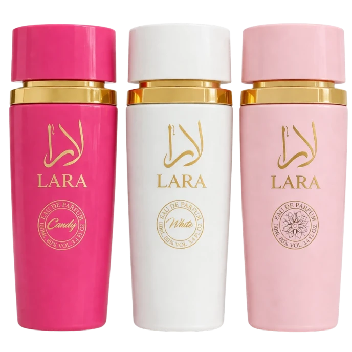 Арабски парфюми - Тройно комбо Lara - Candy, Pink, White по 100мл. - image