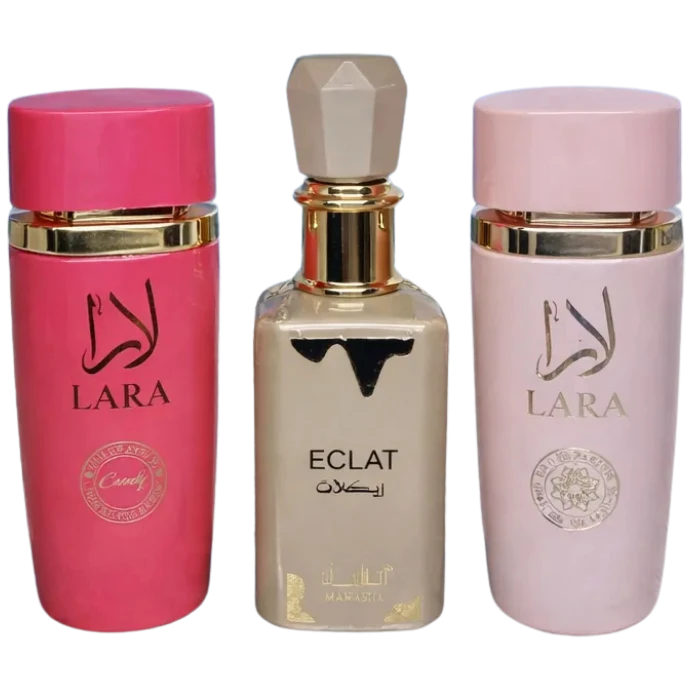 Тройно комбо арабски парфюми - Candy, Pink, Eclat vanilla / 100мл. - image