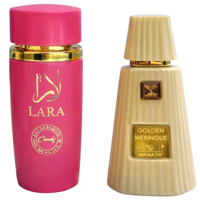 Комплект дамски парфюми Lara Candy + Golden Meringue 100ml. - image