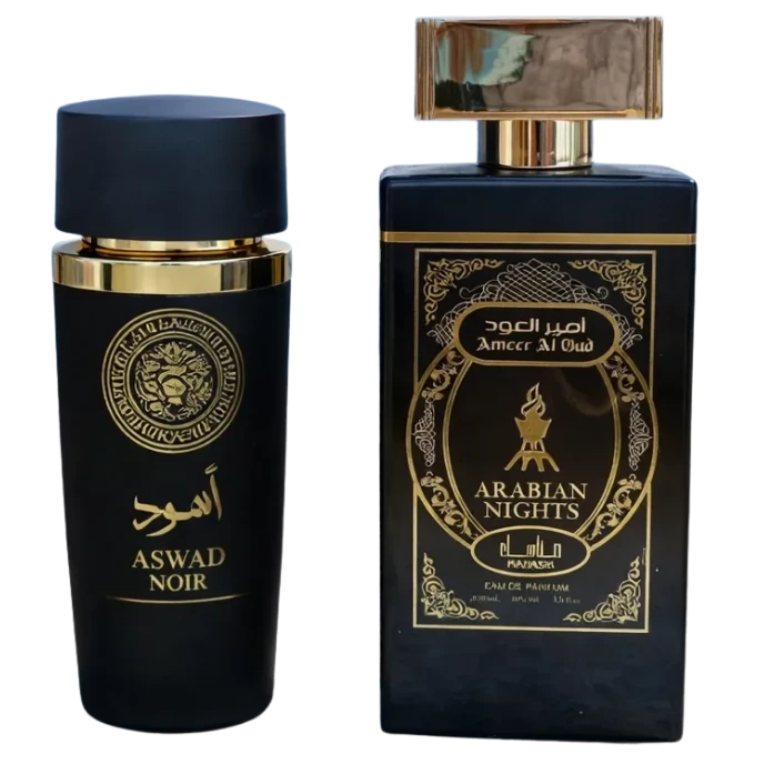 Мъжки комплект парфюми Aswad Noir + Arabian Night 100ml. - image