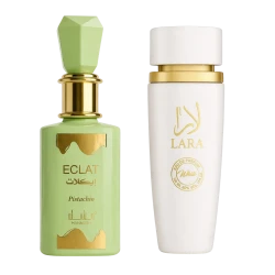 Еclat Pistachio 100мл. & Дамски парфюм Lara White 100мл.