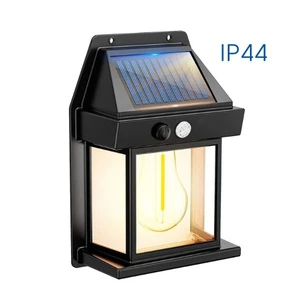Соларно фасадно LED тяло със сензор CABANA SOLAR LED ∙ PIR  ∙ 3000K ∙ IP44 - image