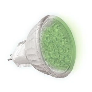 LED лампа LED20 ∙ MR16 ∙ 1.5W ∙ 12V ∙  G5.3 ∙ зелена - image