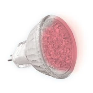 LED лампа LED20 ∙ MR16 ∙ 1.5W ∙ 12V ∙ G5.3 ∙ червена - image