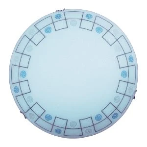 Плафониера ARALDICO BLUE ∙ 04/1403 ∙ Ø400 мм - image