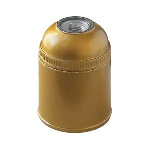Фасунга бакелитова ∙ D/7175/VO ∙ гладка ∙ злато - image
